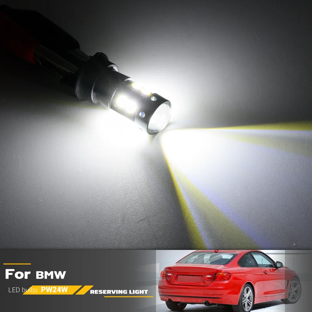 2X Led PW24W PW16W ������ ���� ���� Canbus NoError BMW 4 �ø��� F32 F33 F36 F82 F83 M4 Pre-LCI 5 �ø��� F07 LCI 13-17
