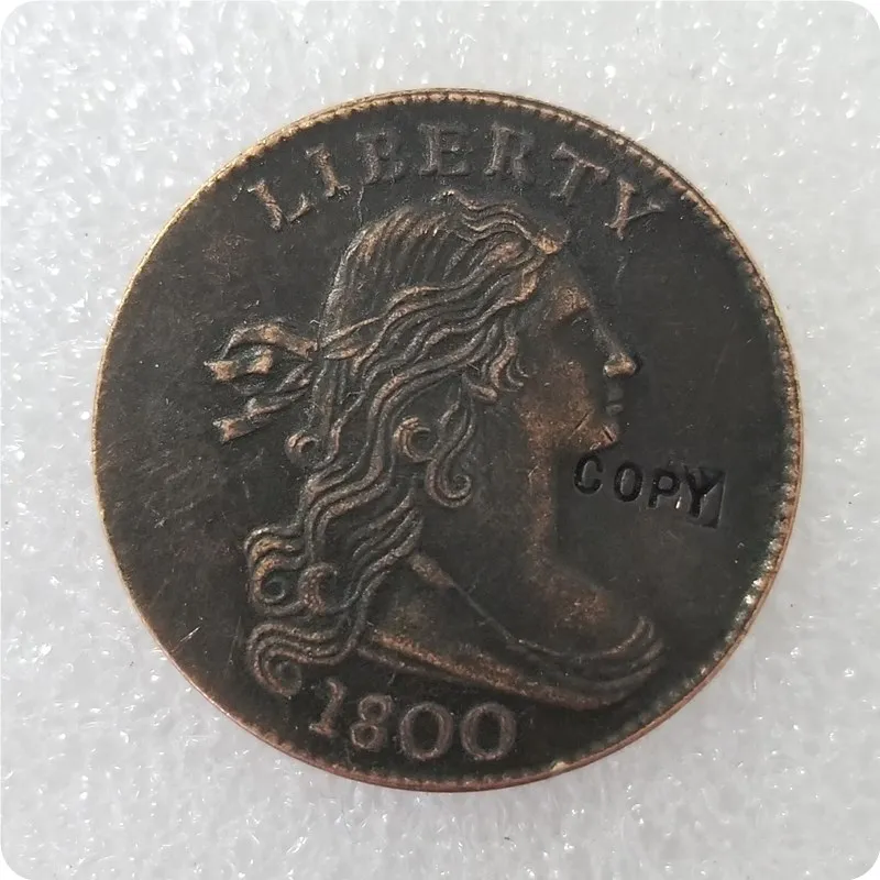 1796-1807 фригийский колпак Большой цент имитация монеты