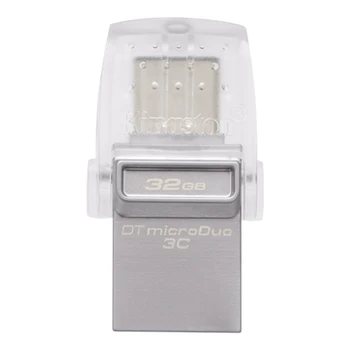 

Kingston DataTraveler microDuo flash Disk, USB3. 0 white