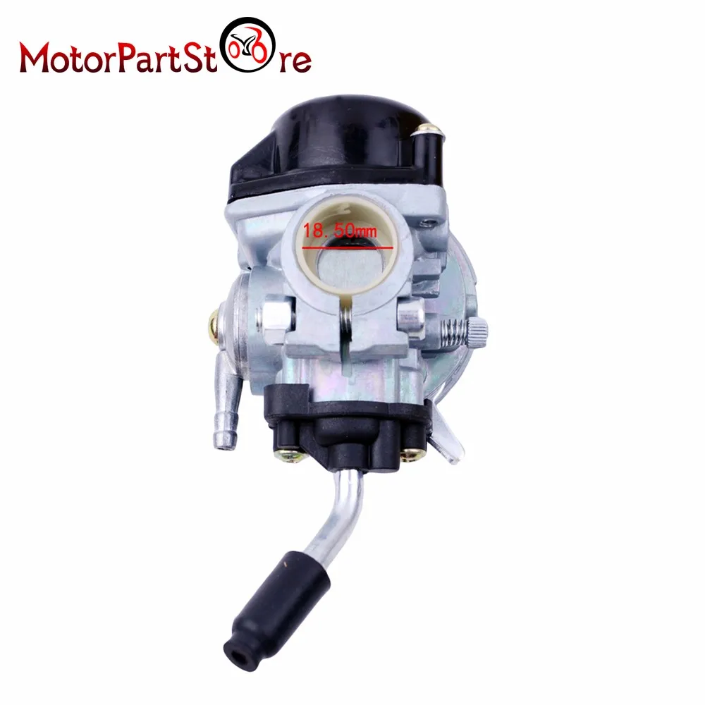 Карбюратор ПОДХОДИТ для 49cc 66cc 80cc W/дроссель 2 тактный двигатель мопед