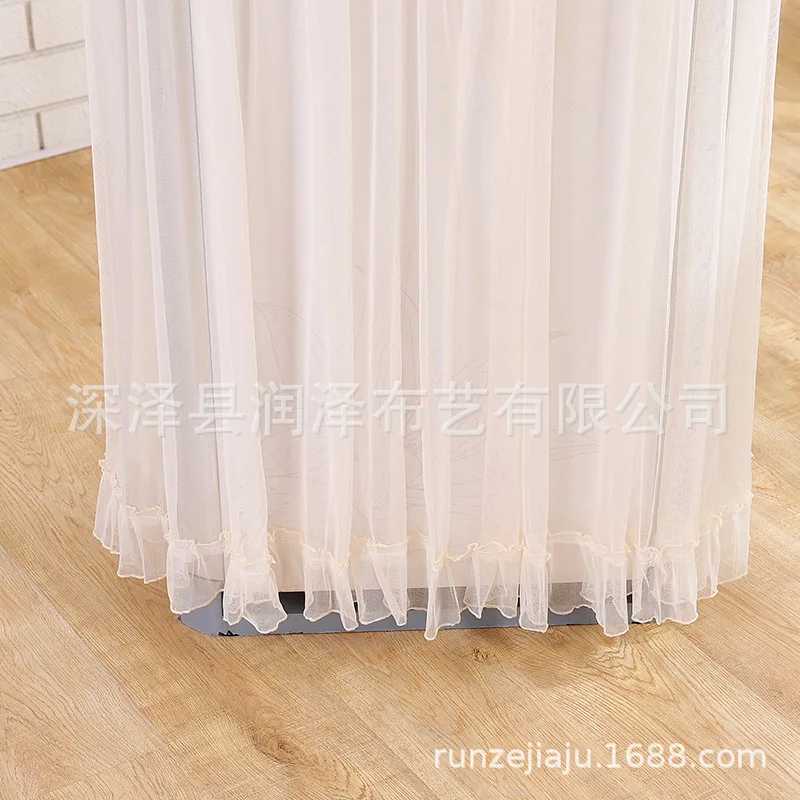 Moist Wholesale Boot Does Not Take Vertical Type Air Conditioner Cover Party Cabinet Wind-Proof And Dust Cover Fabric Ribbon Emb