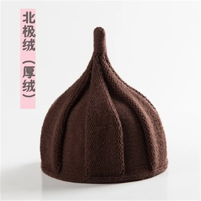 Родитель Ребенок Дети Skullie Beanie шапка осень зима твердые уха теплые плюшевые эластичные заостренный ветряная мельница Мода Accessory-MXC-W6 - Цвет: 11 kids