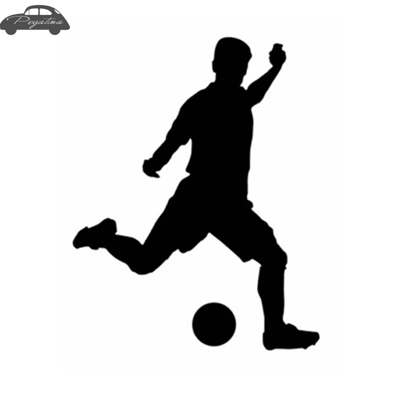 Football Player Sticker Sports Soccer Car Decal Helmets Kids Room Name Posters Vinyl Wall Decals Football Sticker