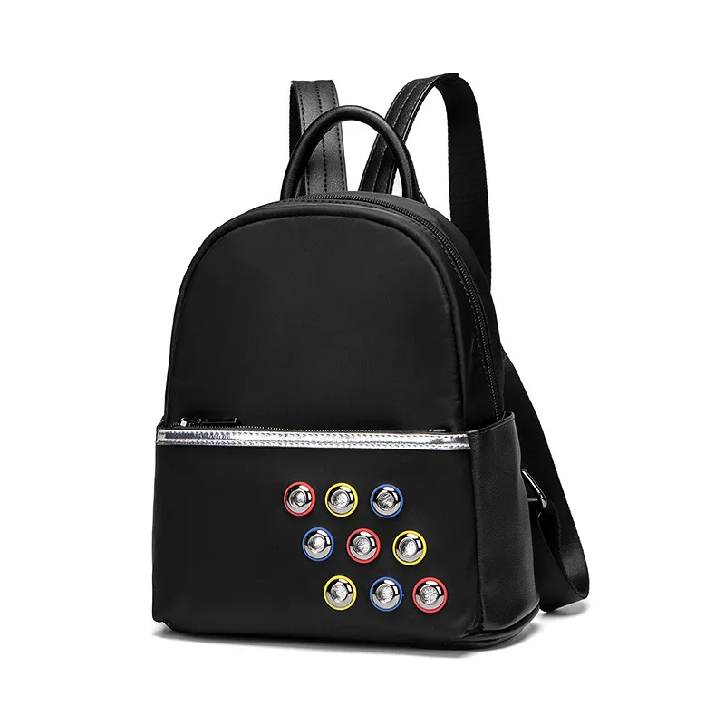 

2020 New Fashion Oxford Women School Backpacks Solid Black Women Grils Waterproof Bagpack School Bags Teenage Travel Bag