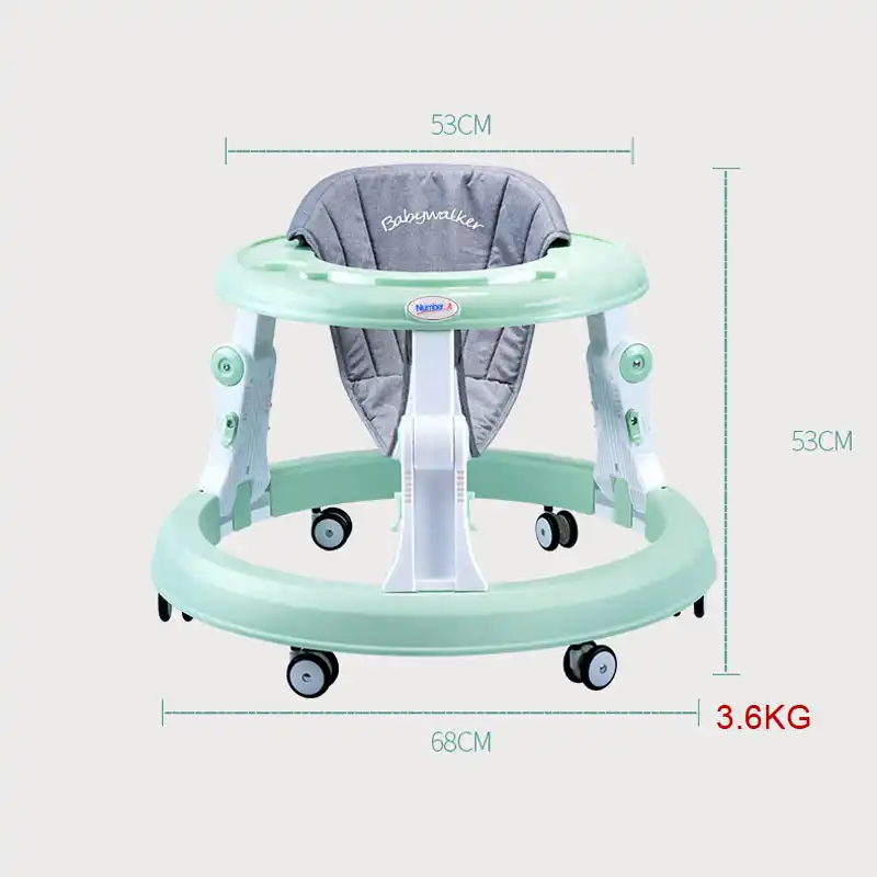 round base baby walker