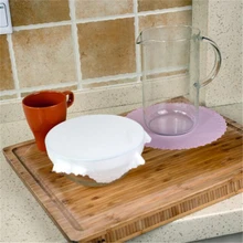 Resuable Food Fresh Keeping Cover Silicone Stretch Lid Lace Cup Mats Cooking Kitchen Accessories Kitchen Utensils Cover Tool