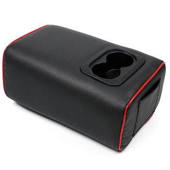 

Second Row Rear Central Armrest Box W/ Cup Holder Arm Rest for Ford Explorer Car Accessories