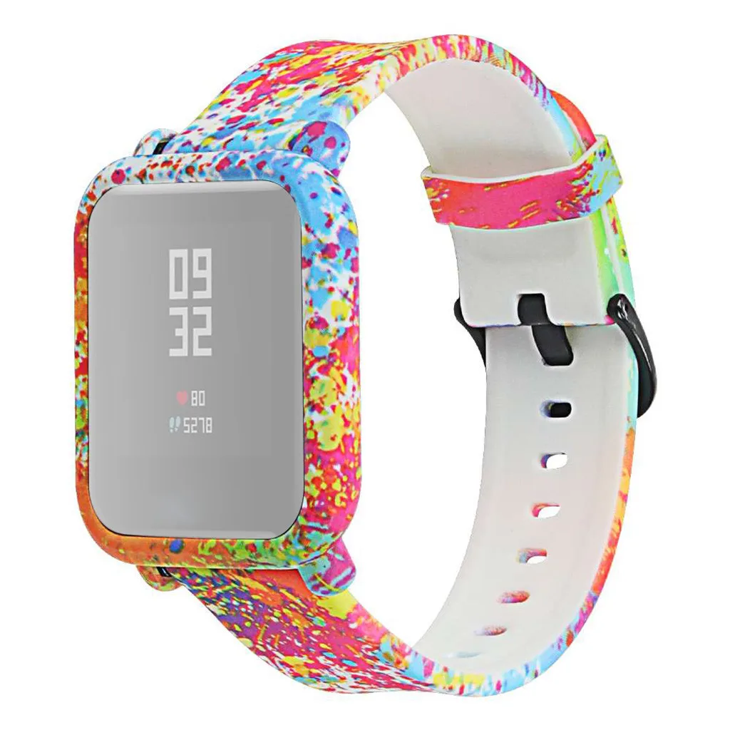 Браслет bip amazit для honor band 4 ремешек силиконовый ремешок для наручных часов Xiaomi Huami Amazfit Bip Youth/LITE
