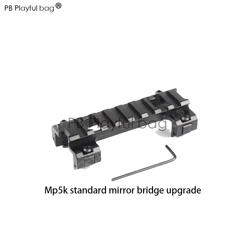 Diy игрушка happy MP5K нейлоновый пакет воды пулевой пистолет переоборудованный EX версия MP5K маленький серый HQ аксессуары для журналов od24 - Цвет: 1pcs
