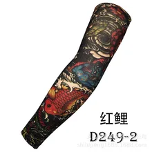 Нарукавник с татуировкой Grassland Music Festival Татуировка рукава Защита от солнца УФ-защита охлаждающая рука Татуированная рука