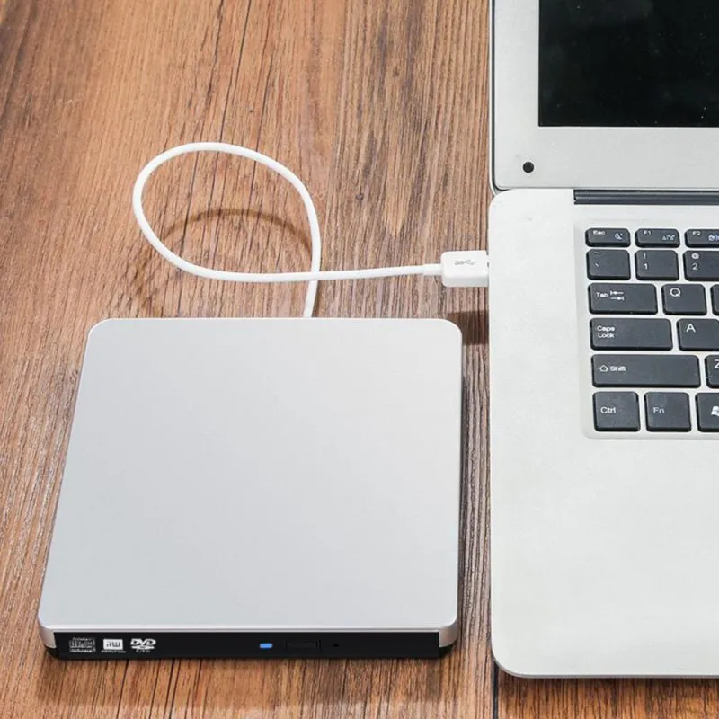 Спроектированный DVD привод USB 3,0 Оптический проигрыватель горелки ридер CD Портативный внешний рекордер горелки внешний CD DVD привод