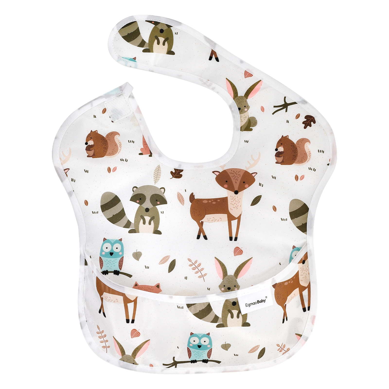 new born baby accessories	 Unisex Waterproof Baby Bibs 100% Polyester TPU Coating Feeding Bibs Washable Baby Bibs with Food Catcher for Babies crochet baby accessories Baby Accessories