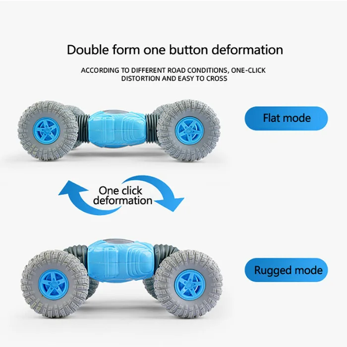 4WD RC автомобилей повышенной проходимости Stunt автомобилей Рок Гусеничный 2,4 ГГц гоночный автомобиль Дети YH-17