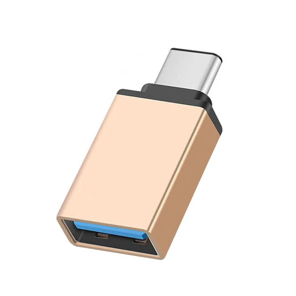 Worallymy 5 шт./компл. Тип с разъемами типа C и USB 3,0 Алюминий сплав переходник, конвертер для OTG Мышь флэш-накопитель USB клавиатура - Цвет: NO.1