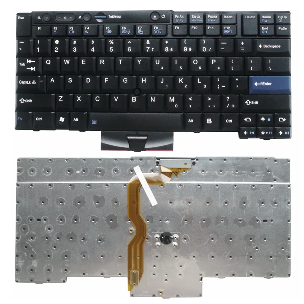 GZEELE Новая Клавиатура США для Thinkpad для lenovo T410I X220 X220I X220T T510I W520 T420S T520 без полюса