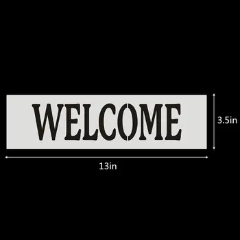 

40pcs/set Scene Tagline Drawing Template Stencil Wall Painting Embossing Decor M17F
