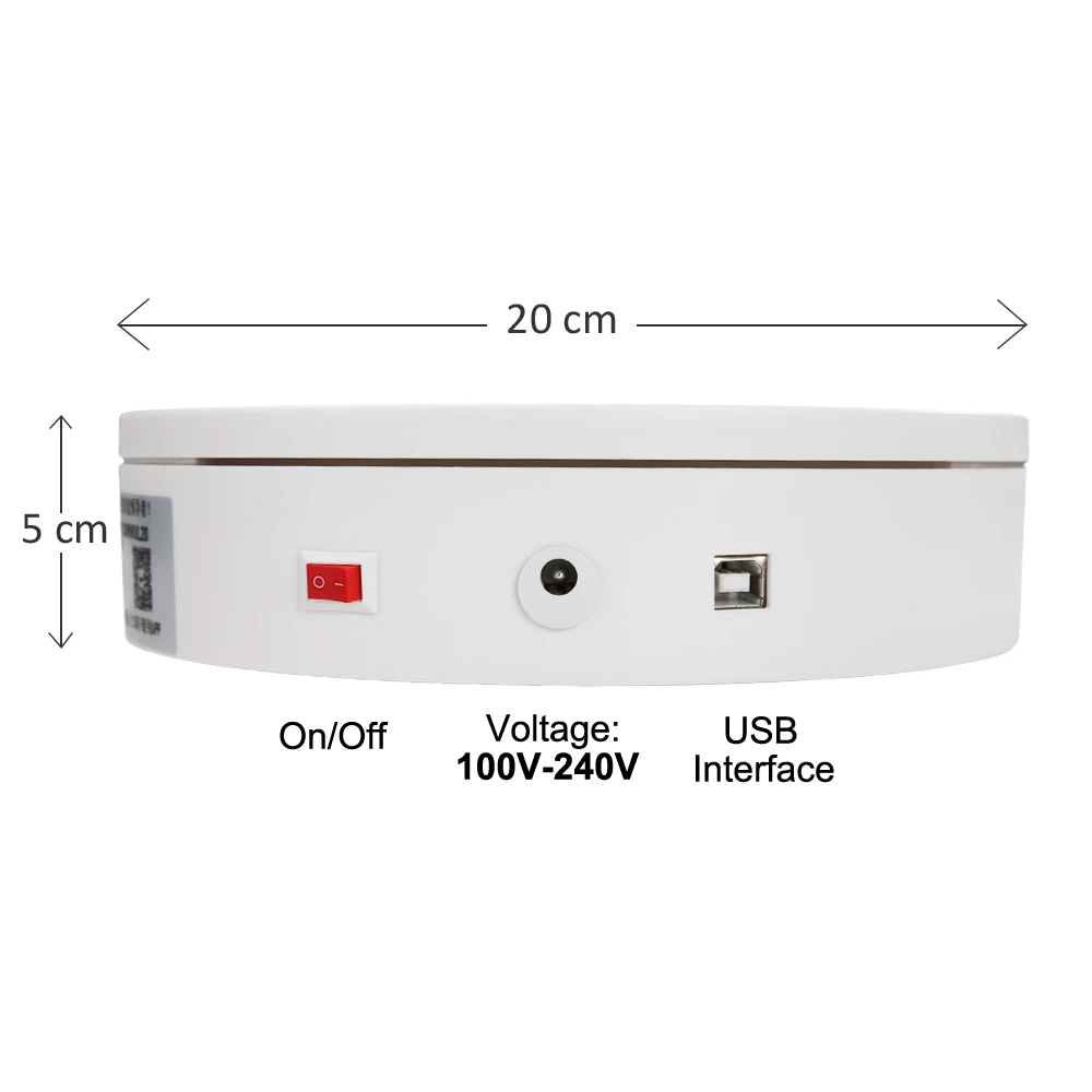 ComXim MT200RUWL20 пульт дистанционного управления, wifi, USB, вращающийся электрический поворотный стол для фотографии, дисплей, поддержка вторичного развития