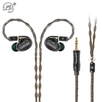 

2020 NEW LZ A7 In Ear Earphone 1Dynamic+4BA+2 Piezoelectric Ceramics Driver Hybrid 7 Unit HIFI IEM ReplaceableTuning Switch MMCX