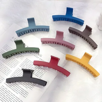 

Large Size Catch Chuck Barrettes Sub Headdress Head Clip Hair Claw Hair Tool Hair Styling Accessories