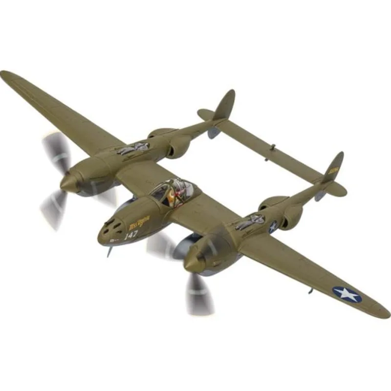 

2021 New 1/72 Alloy Casting Aircraft Model AA36615 Lockheed P-38G Lightning Fighter Revenge Action 1943 Gift Toy