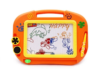 A22-o Children's magnetic color drawing board baby early education hand painting painting board educational toys - Цвет: A22-o