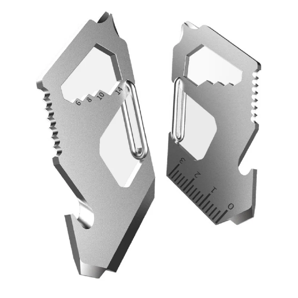 Высокоуглеродистая сталь Многофункциональная безопасная наружная отвертка