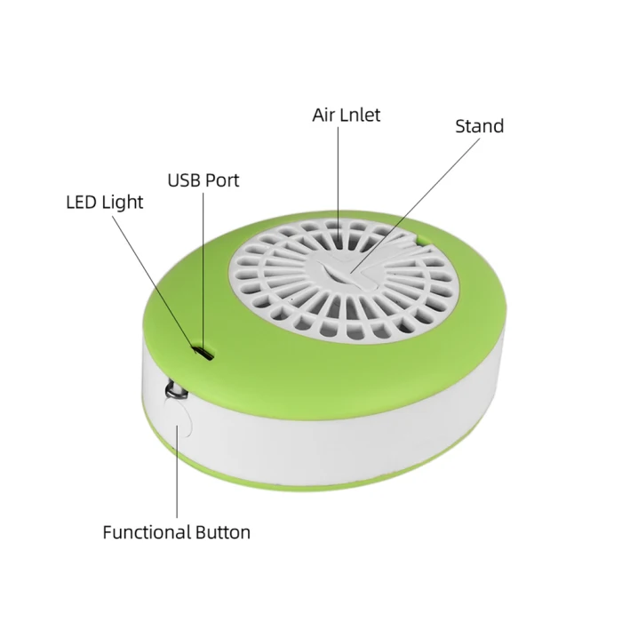 Горячая Распродажа настольный мини-вентилятор с зеркальным напылением, летний портативный usb-вентилятор для зарядки и макияжа