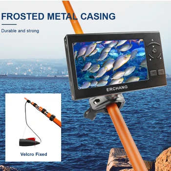 

Erchang F430 4.3 Inch 130 Degrees 1000TVL Underwater fishing Camera White lamp Fish Finder With Backlight