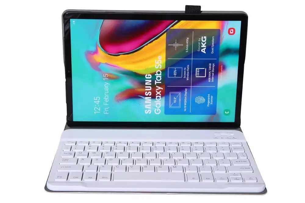Чехол для клавиатуры с Bluetooth Samsung Galaxy Tab S6 lite 10 4 &quotP610 P615 дюймов чехол легкий тонкий