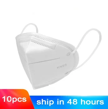 

10pcs Fast shipping prevent bacterial Masks Anti-dust Safety PM2.5 protective mask 95 95% Filtration