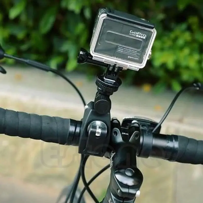 Новое крепление штатива для камеры+ адаптер руля зажим рулон для GoPro Hero 1 2 3 3