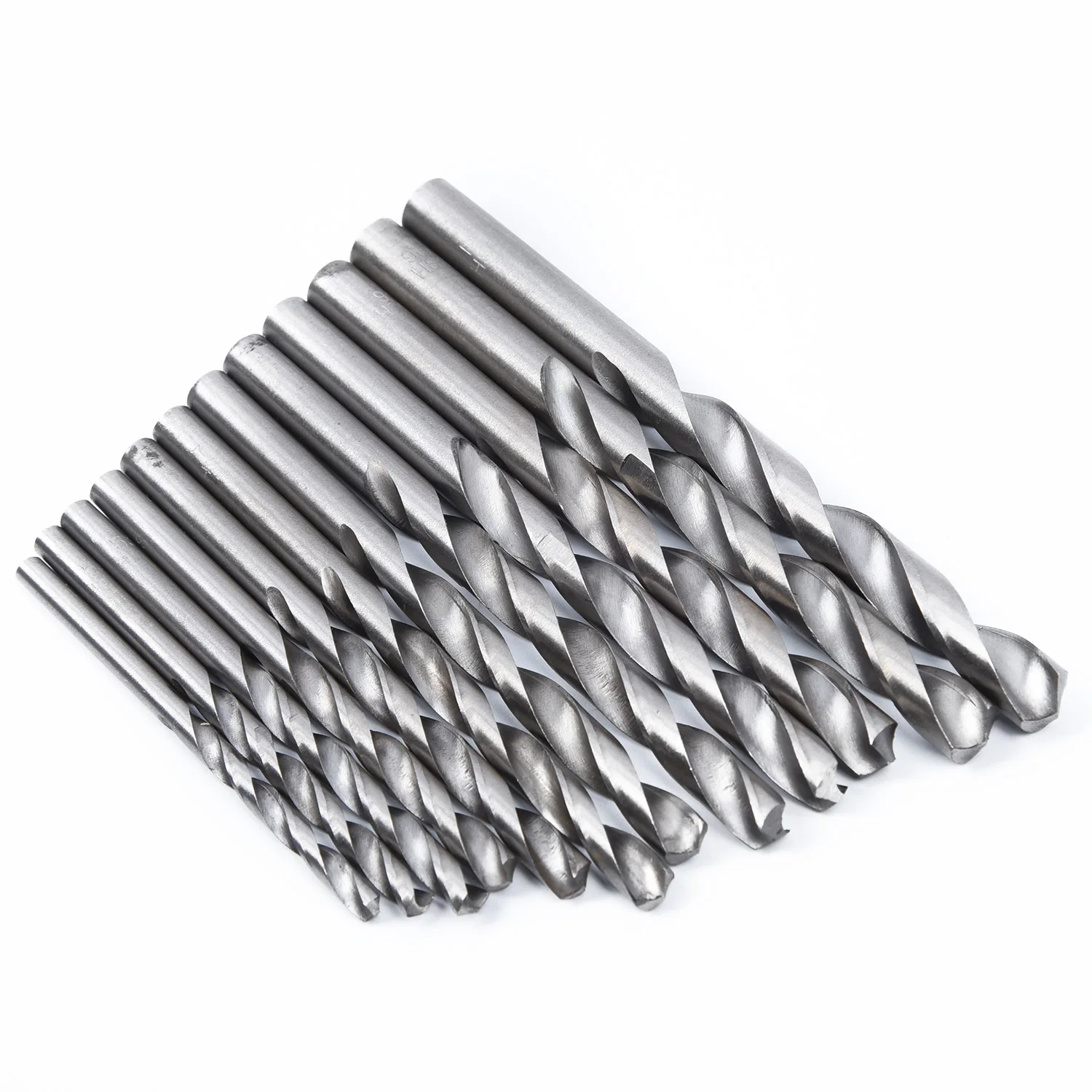 19pcs Diamond Drill Bit Set 1.5mm 10mm High Speed Steel Coated Drilling Bits Household Working Power Tool Accessories