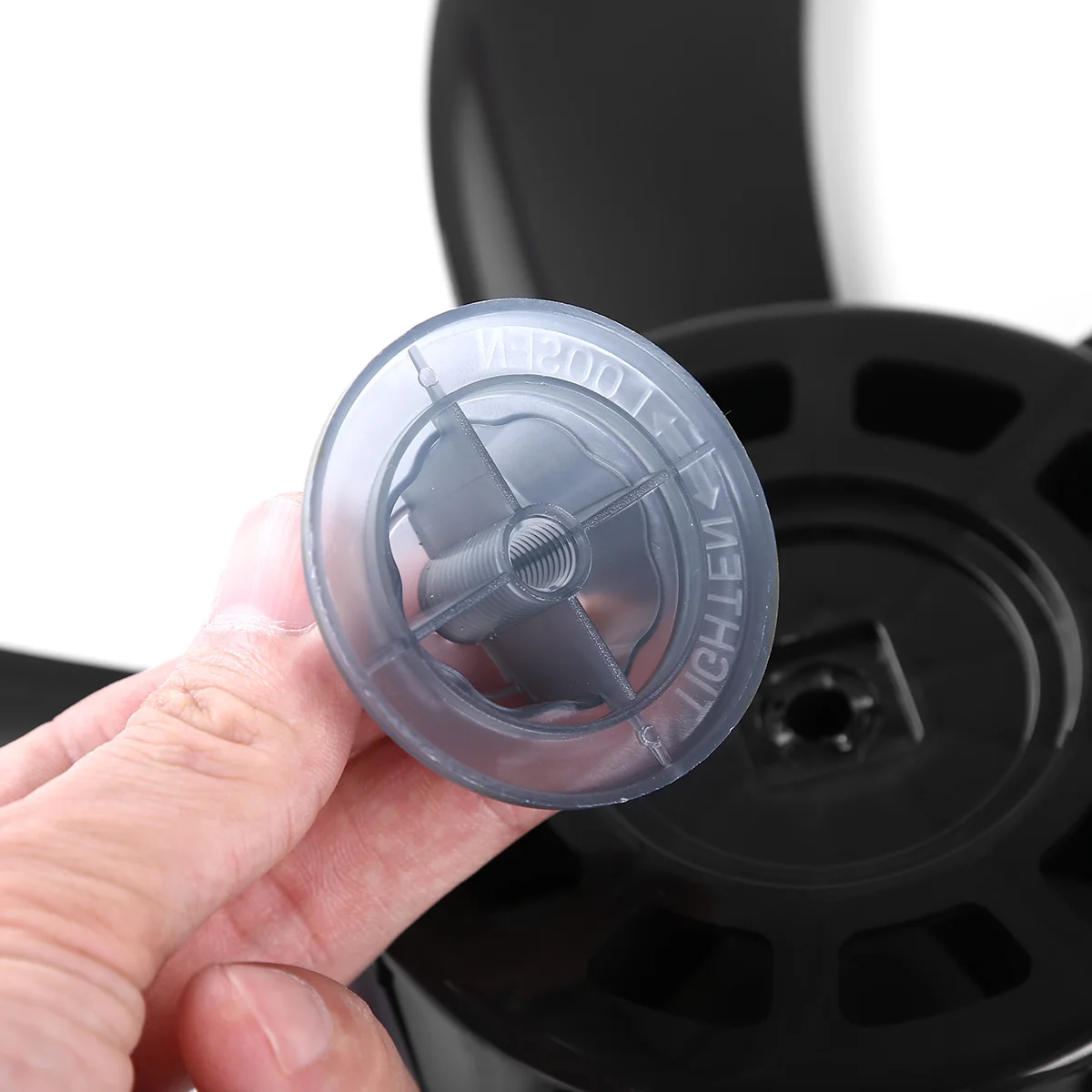 com tampa de porca para pedestal de