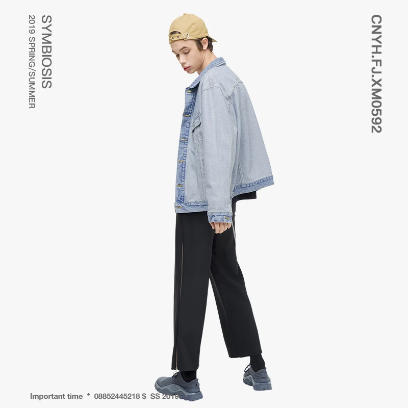 VIISHOW уличная одежда мужские куртки Брендовые джинсовые для мужчин Chaqueta Hombre