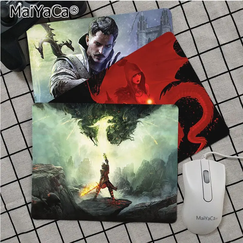 MaiYaCa высококачественный силиконовый коврик для мыши Dragon Age Inquisition Лидер продаж