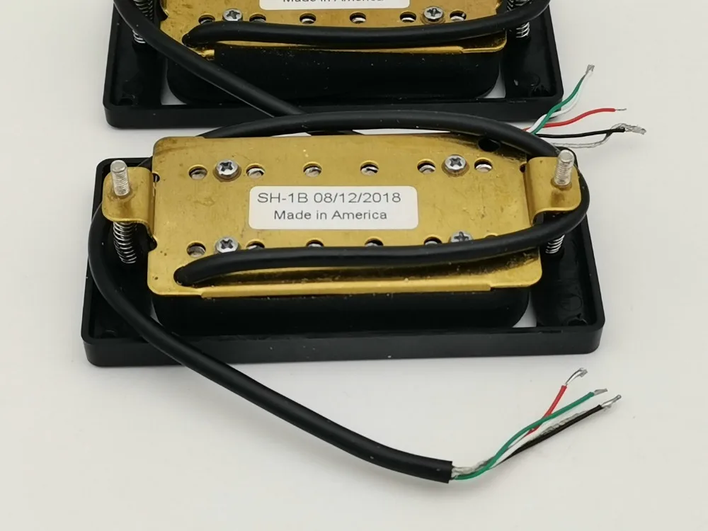 Alnico пассивный пикап Seymour Duncan SH-1n хамбакер звукосниматели шеи и моста 4 Cnductor провода катушки Сплит Пикап 1 комплект