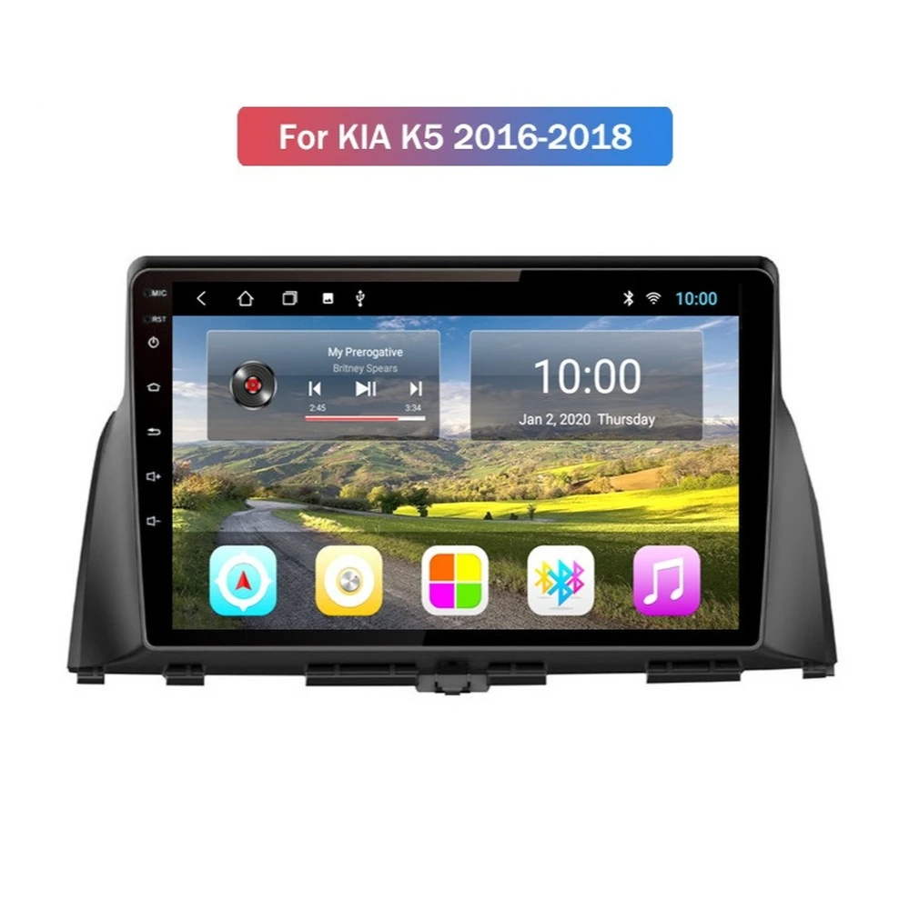 Автомобильный мультимедийный плеер на Android 10 0 с GPS-навигацией для KIA K5 2016-2018 радио