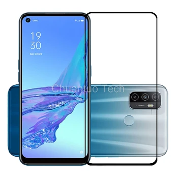 

30 Pcs/Lot 9H Premium Tempered Glass for OPPO A53 2020 Full Coverage Screen Protector Protective Film for OPPO A53