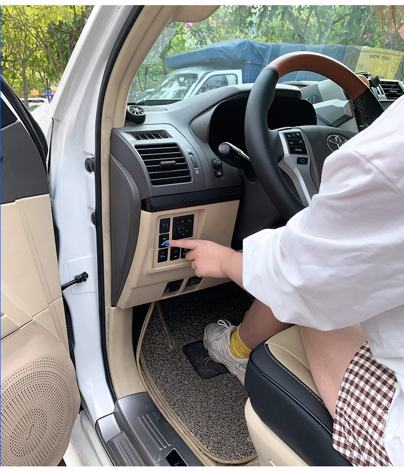 Для Toyota Prado Авто аксессуары с боковым открыванием электрический датчик ног багажника автоматическая модификация багажника Переключатель багажника