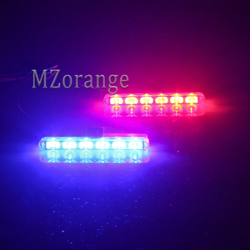 Flasher Police Lights stroboscopi per moto Car Truck LED Strobe Lights fso auto flash Fso Police Light luci grile