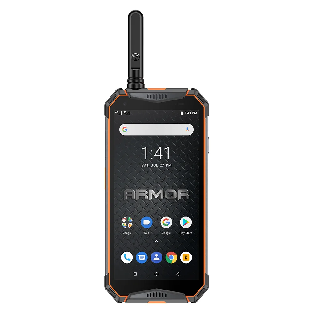 Ulefone Armor 3WT рация прочная 10300mAh IP68 Водонепроницаемая 6GB 64GB Helio P70 Android 9,0 NFC OTG глобальная версия смартфона