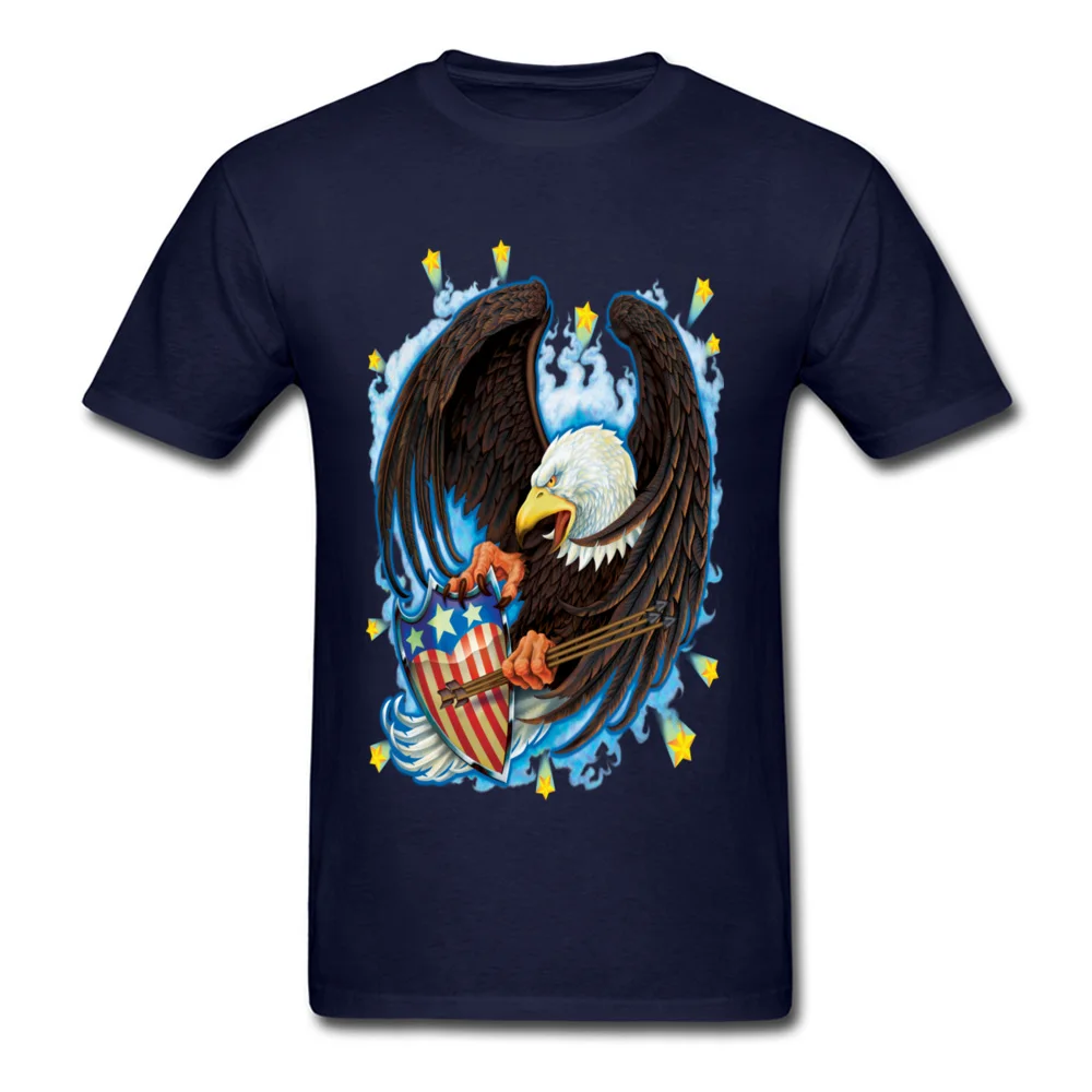 Screaming Eagel T Shirt for Men Street NEW YEAR DAY Tops Tees Short Sleeve Classic Unique Sweatshirts Crew Neck Cotton Fabric Screaming Eagel navy