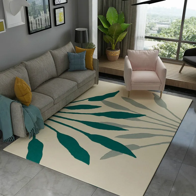 

Ins Nordic carpet living room sofa coffee table cushion simple modern bedroom full of furnished family room cute bedside carpet