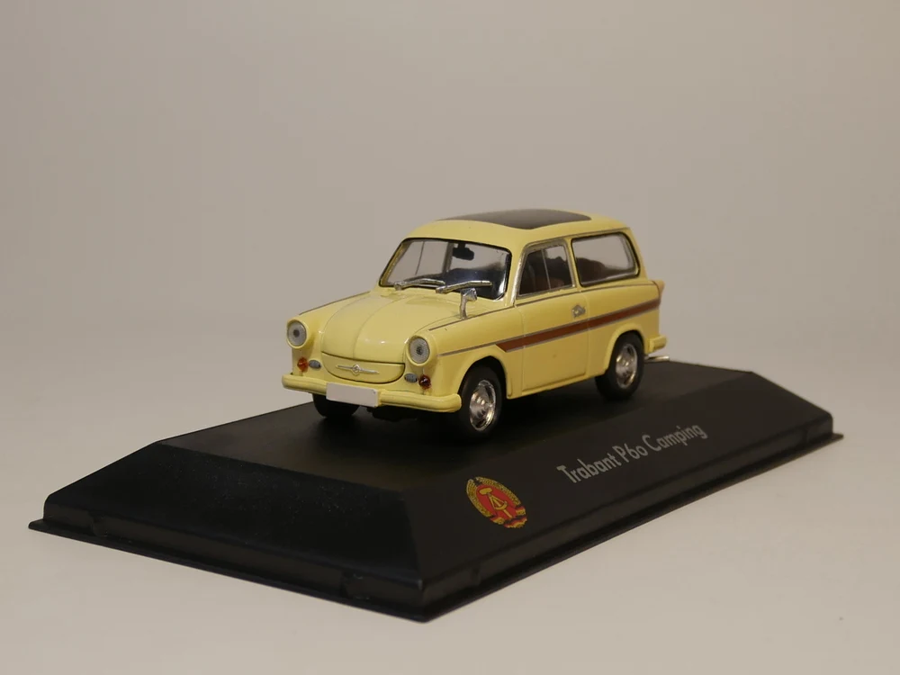 Atlas 1:43 Trabant P60 Кемпинг литой модельный автомобиль