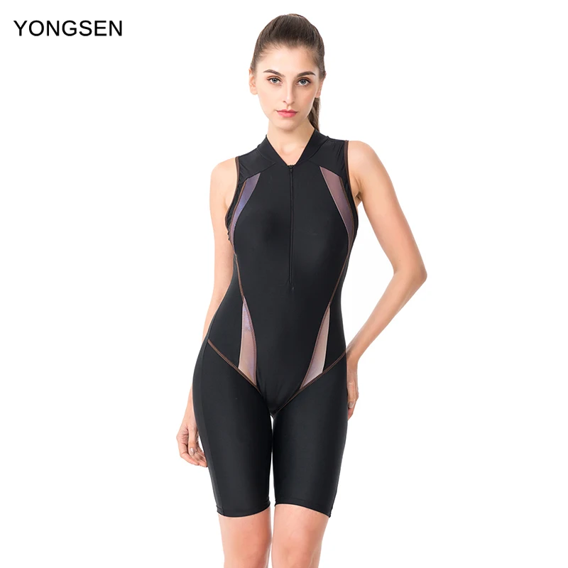 

YONGSEN 2019 Women's Plus Size Tankini Push Up Backless Beachwear Professional Bodysuit One Piece Swimwear Sports Swimsuit