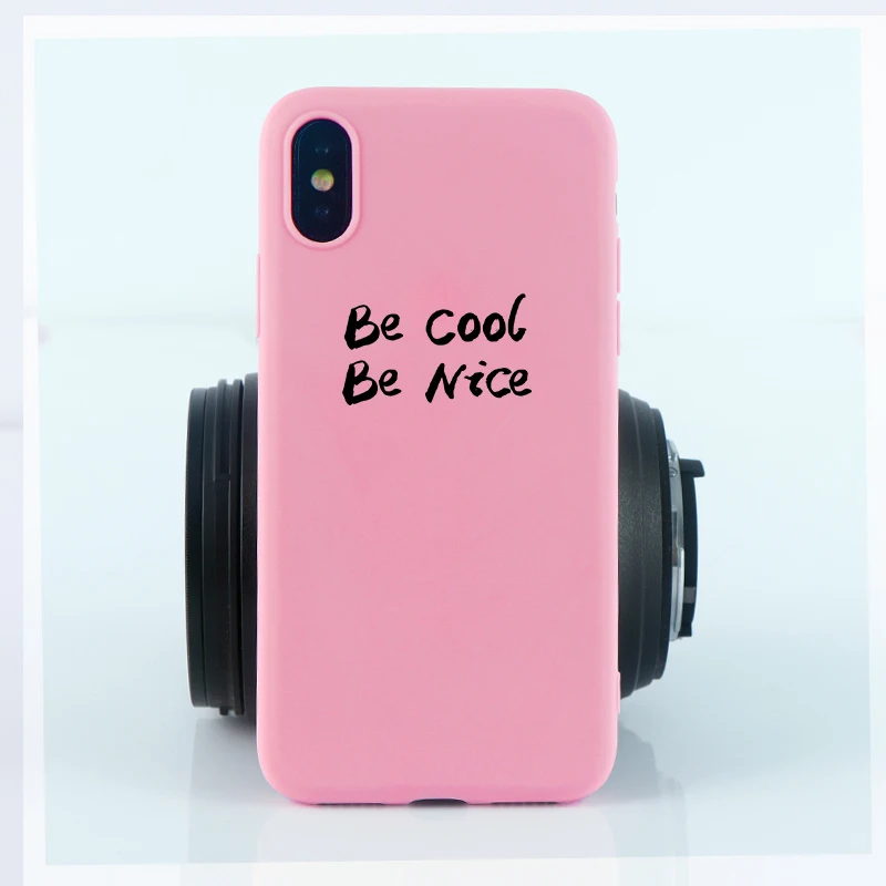 8977-Pink No Bad Vibes чехол для телефона для iPhone X XS XR Max 8 7 6 S plus 11 Pro MAX чехол s Мягкий силиконовый чехол для мобильных телефонов - Цвет: 8977-Pink