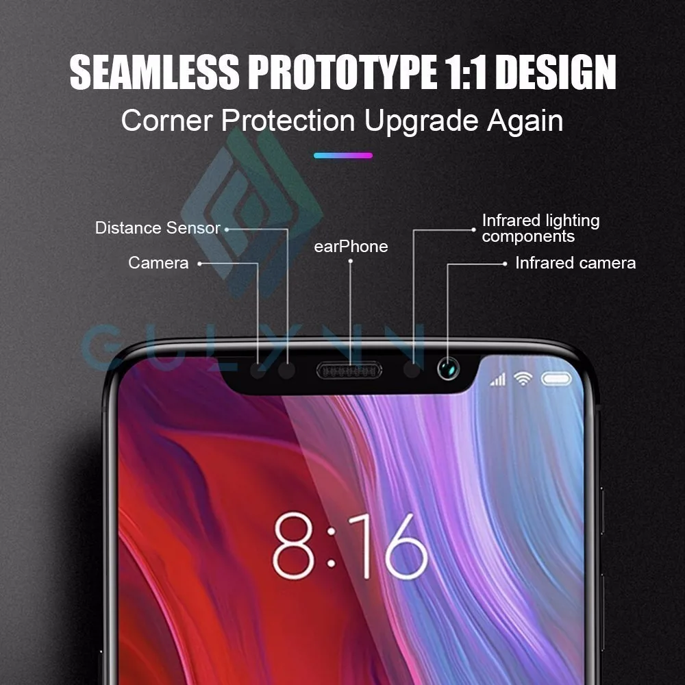 9H полноэкранное Защитное стекло для Xiaomi Redmi 7 7A 5 Plus 5A Note 7 5 6 Pro 6A защитное закаленное стекло для Pocophone f1 пленка