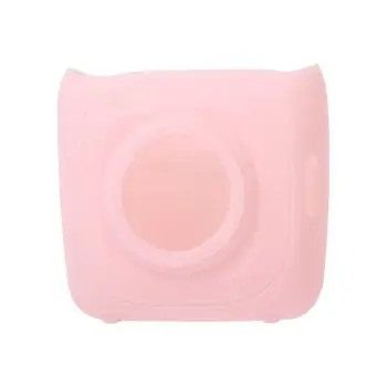

Silicone Soft Case Shell Travel Portable Protector for PAPERANG Thermal Printer Photo Printer Camera Bag Accessories pink