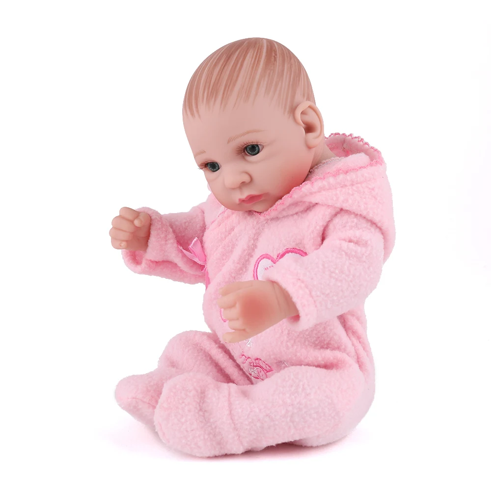 Rebron Baby Dolls силиконовые куклы для всего тела девочка Новорожденный ребенок 10