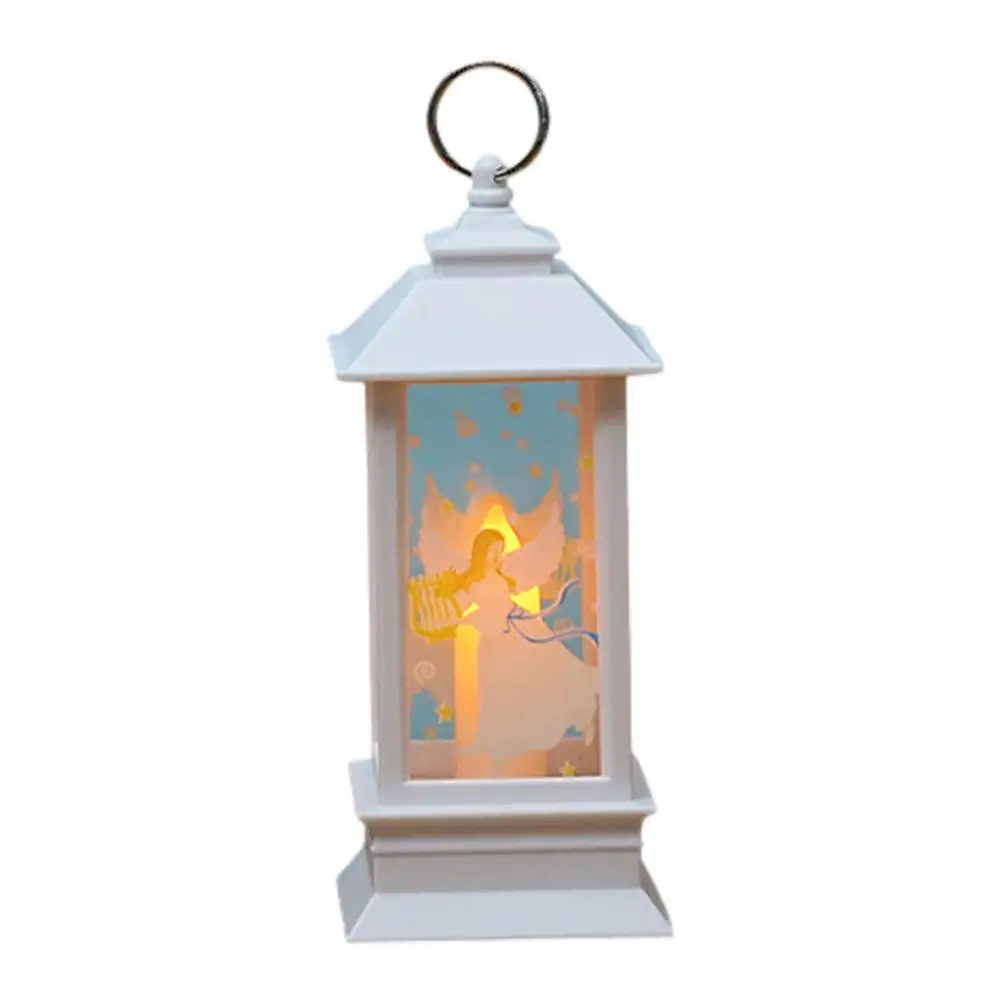 Christmas Small Lantern Lanterns Decorative Home Decoration Simulation Flame Lights Exquisite Smal | Дом и сад